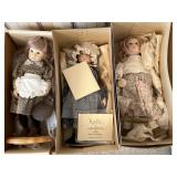 (3) Marjorie Maninger Porcelain Dolls