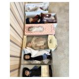 (6) Assorted Dolls