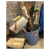 Garden Tools with Fertilizer Spreader, etc.