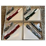 (4) Winross Trucks