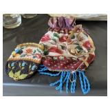 (2) Beaded Purses