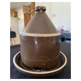 Stoneware Chicken Waterer