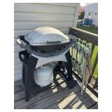Weber Gas Grill with Folding Chair
