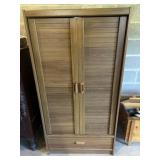 Simulated Wood Wardrobe