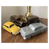 Still Banks with Diecast Car