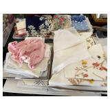 Decorative Linens and Handkerchiefs, etc.