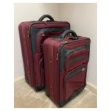 (2) Suitcases