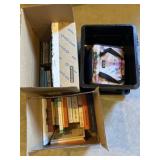 Books, Lunch Bag, Plastic Storage Box