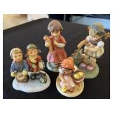 (4) Goebel Figurines