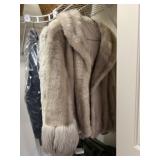 (2) Size Small Fur Coats