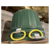 (2) Rubbermaid Plastic Tubs