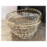 (2) Wire Form Egg Baskets