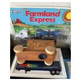 Collector Trucks with Wooden Still Bank