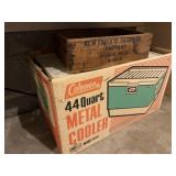 Igloo Cooler with Hardware Box