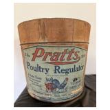 Wooden Poultry Feed Pail