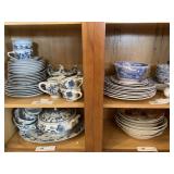 Transferware China and Chinaware Serving Bowls