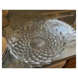 Fostoria American Pattern Serving Plates and Bowls