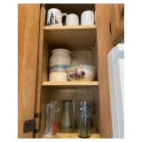 Norman Rockwell Mugs with Assorted Tumblers