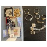Costume Jewelry with Watches