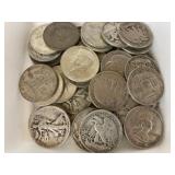 $20.00 in 90% Silver Halves