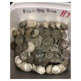 $20.00 in 90% Silver Dimes
