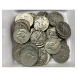 $20.00 in 90% Silver Halves