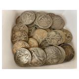 $20.00 in 90% Silver Halves
