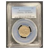 1918-S Buffalo Nickel, XF Details