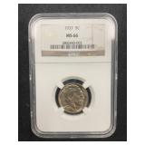 1937 Buffalo Nickel, MS 66