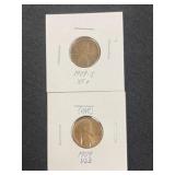 1909-S and 1909 VDB Pennies