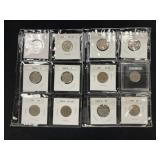 (12) Better Buffalo Nickels, 1924-1928