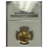 1990 $10 Gold Eagle MS69 NGC