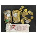 Reprod. California Gold, Misc. Tokens, etc.