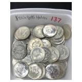 $20.00 in 90% Silver Halves