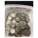 $20.00 in 90% Silver Quarters