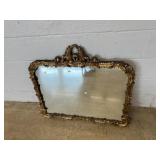 Decorative Vtg. Gilt Framed Mirror