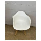 Molded Plastic Armchair