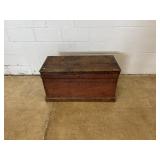 Antique Wooden Tool Chest