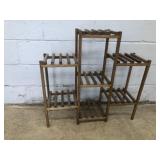Wooden Multi Tier Plant Stand
