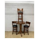 4 PC. High Top Circular Bistro Set