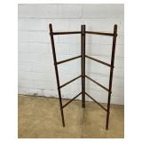 Vtg. Wooden Folding Drying Rack