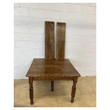 Square Oak Extension Table