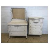2 Pc. Oak Bedroom Suite