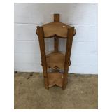 Pine 3-tier Heart-shaped Shelf