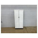 Vtg. 2-door Metal Cabinet