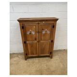Modern Pine 2-door Cupboard