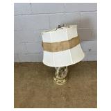 Plaster of Paris Table Lamp