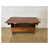 Antique Bench Table