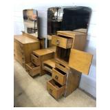 5 PC. Mid Century Bedroom Suite