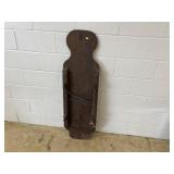 Antique Walnut 3-blade Slaw Board